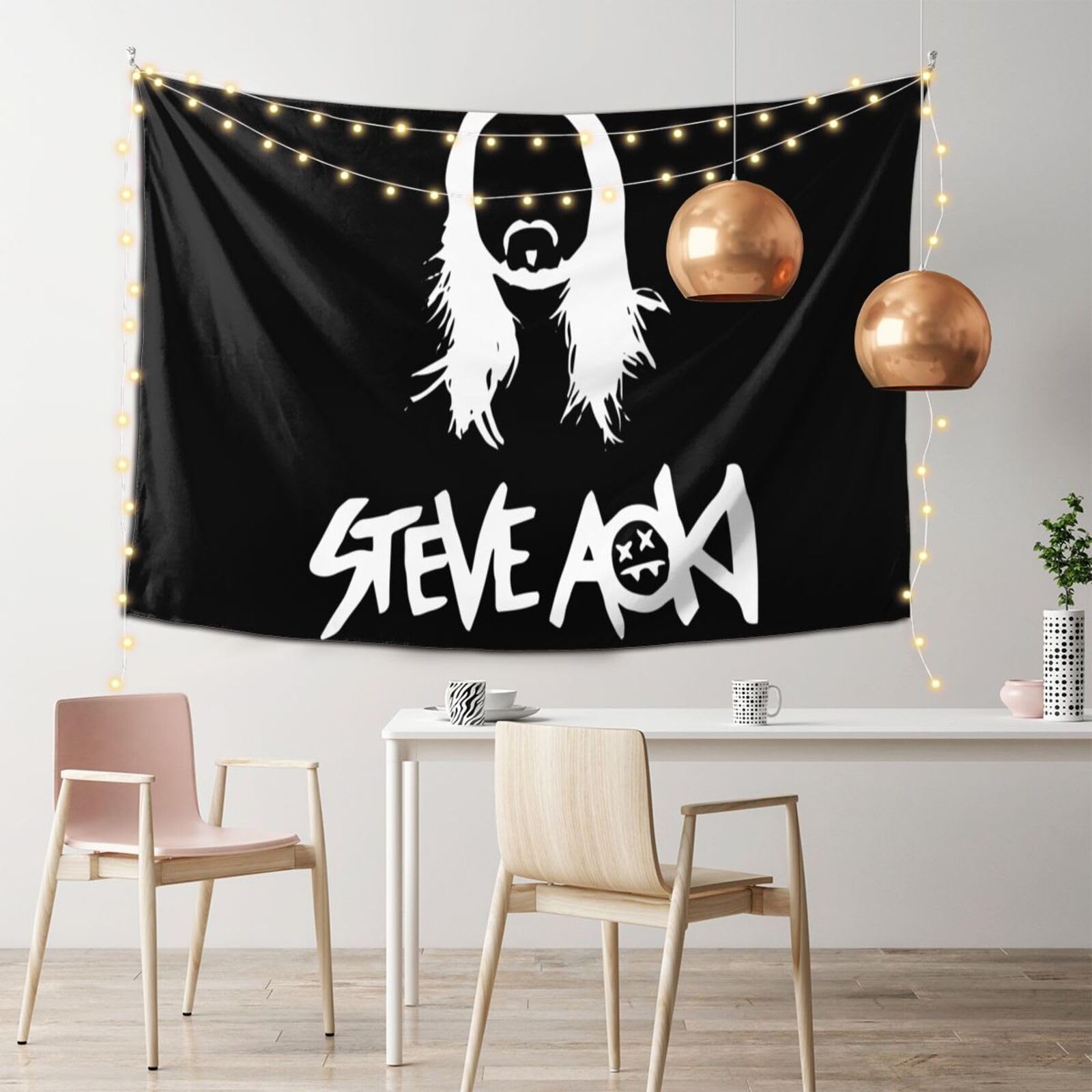 Amazon.co.jp: タペストリー 壁掛け おしゃれ Steve Aoki スティーヴ