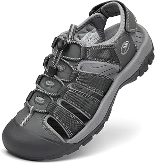 FLARUT Sandalen Herren Outdoorsandalen Trekkingsandalen Sommer