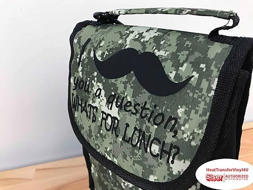 Miniatura 7 de Siser Brick 600 Vinilo de transferencia de calor, rollo de 19.6 pulgadas x 15 pies (negro, HEX #3B3F42), compatible con Siser Romeo/Juliet y otros