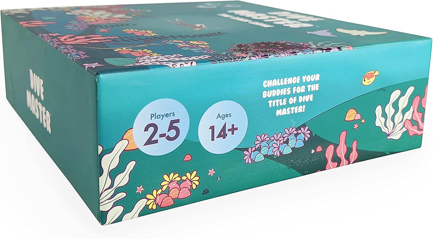 Dive Master Card Game by NMZ Games - a Scuba Diving Themed Game - Race Down 30 Meters and Back to The Surface! - for Adults, Family, Party!