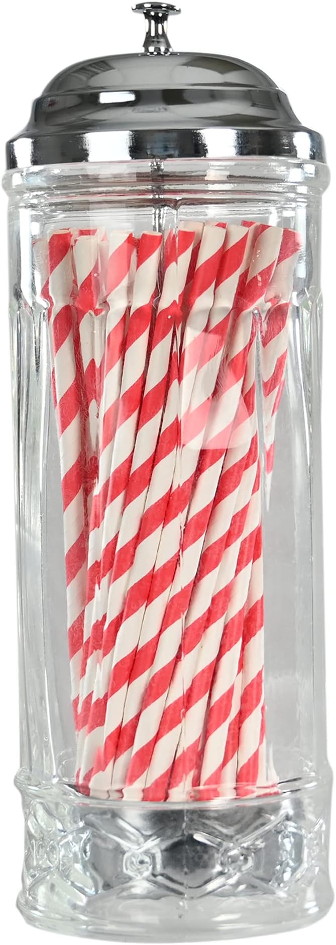 Jotekonoby Trinkhalm-Spender Aus Acryl | Wandmontage Mit Klebeband | Platzsparend Für Küche & Bar