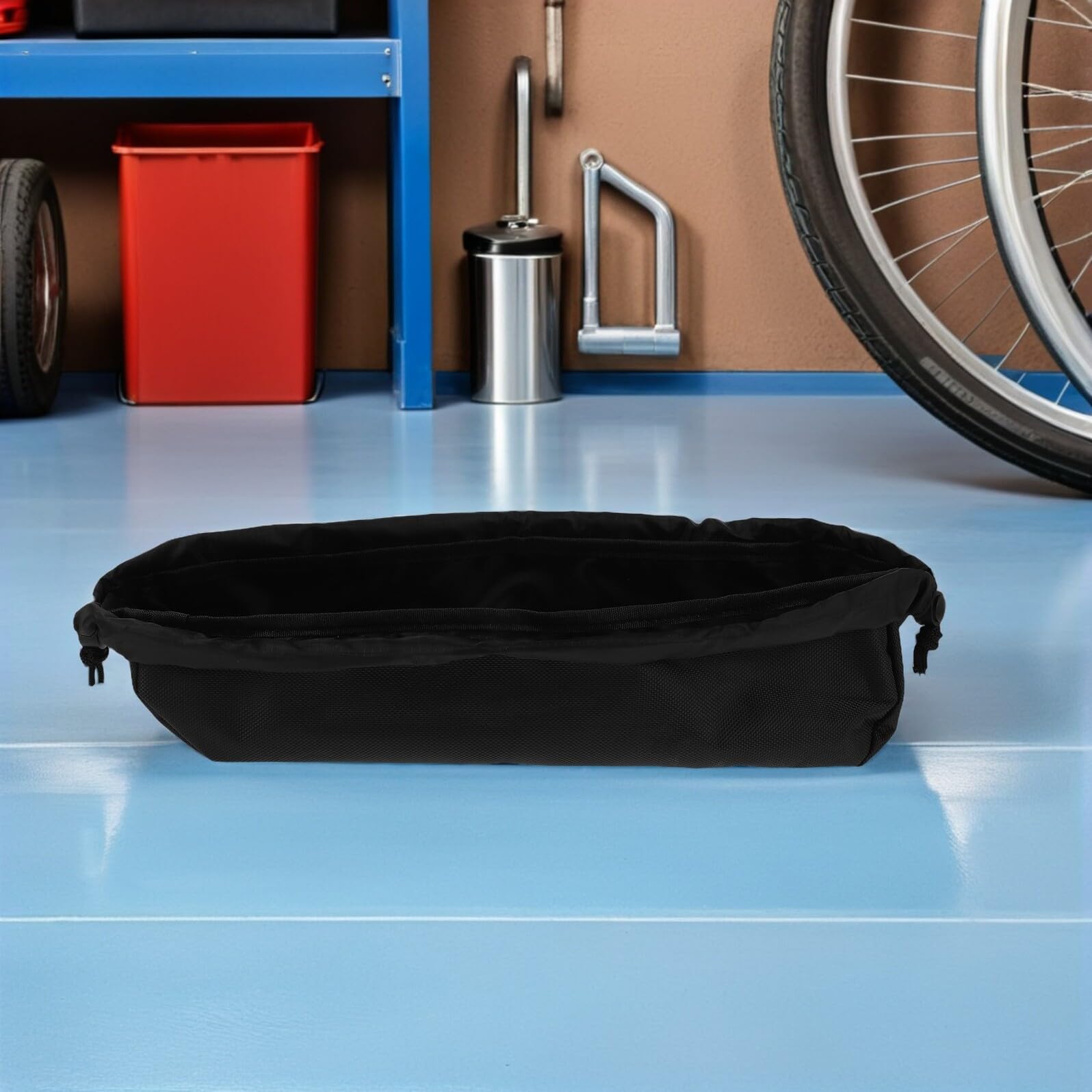 ifundom Copertura Protettiva per Batteria Bici Elettrica da Pendolare Guaina Antipolvere e Antipioggia per Tubo Obliquo Ventilazione Custodia Antiurto Coperchio Rimovibile per Uso
