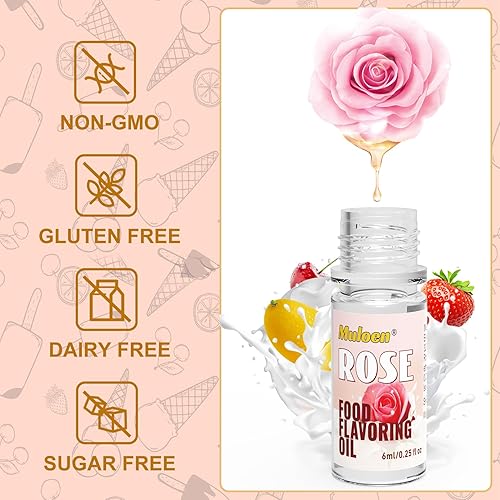 Vista 28 de Aceite aromatizante de almendras – Botellas de 3.5 onzas líquidas Concentrado de sabor a almendra para alimentos y cosméticos – Aceite aromatizante