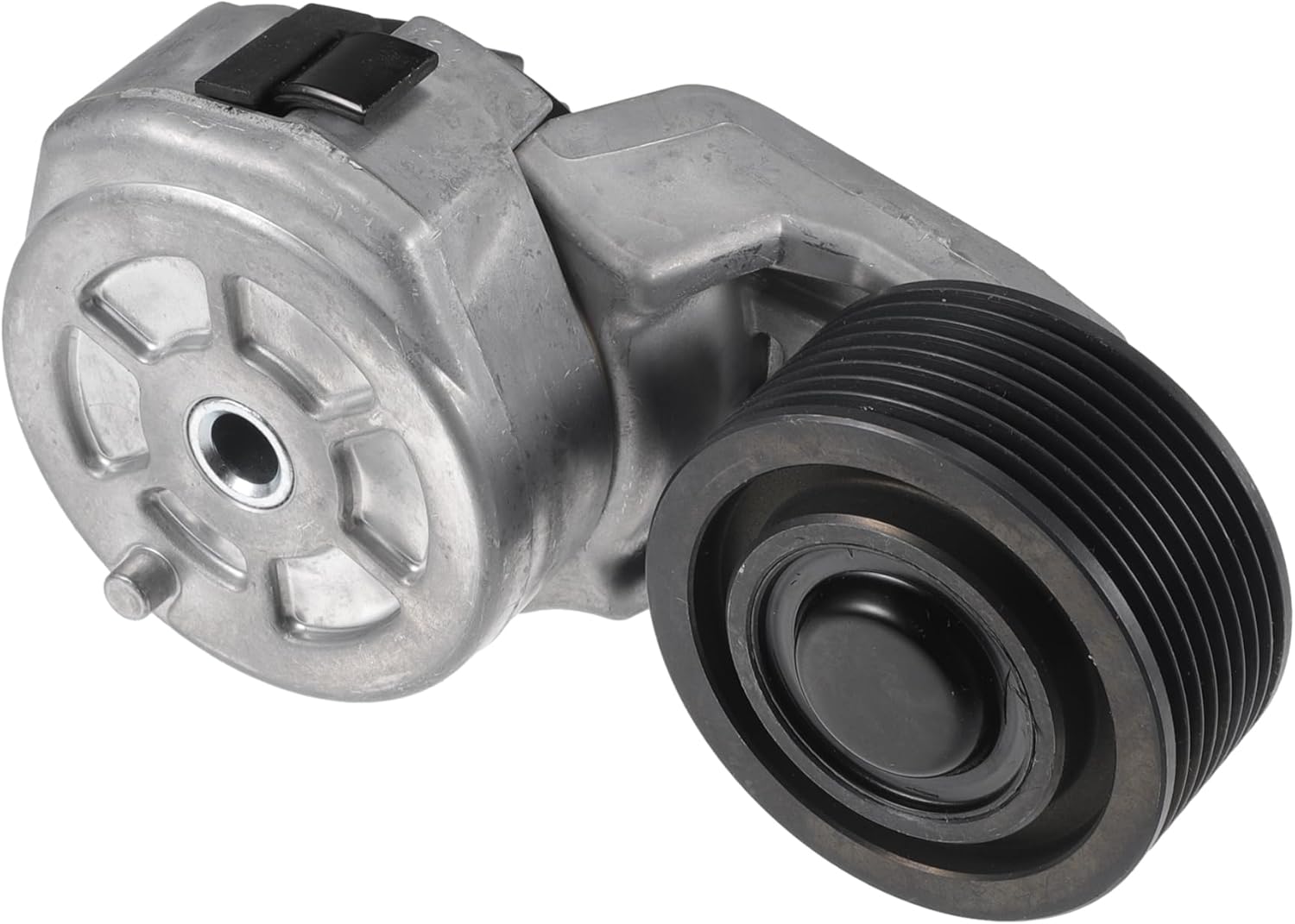 Belt Tensioner Assembly Durable No.3936213 | Inner Truck Accessory Drive Belt Tensioner Silver Tone 1 Pcs