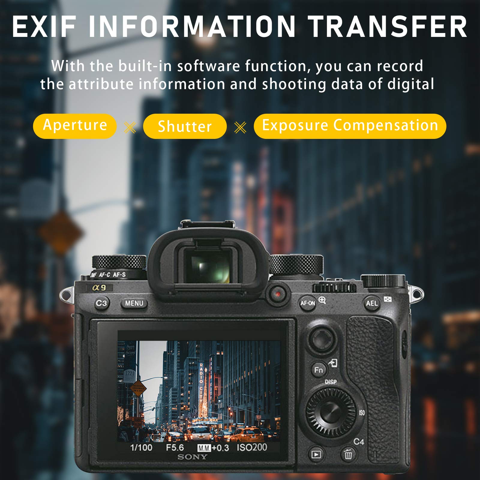 VILTROX EF-EOS M Lens Adapter Mount Electronic Auto Focus EF-M