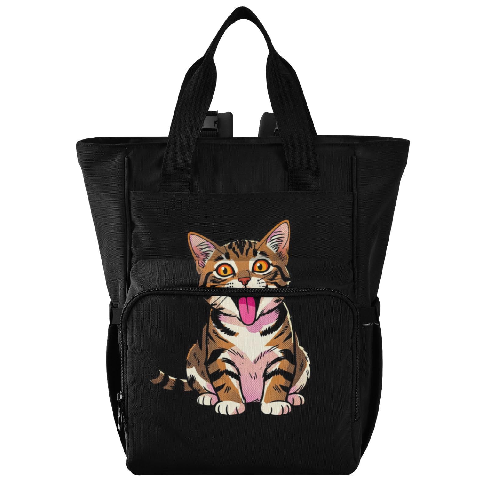 GuoChe Dobby - Mochila para pañales de nailon con múltiples bolsillos