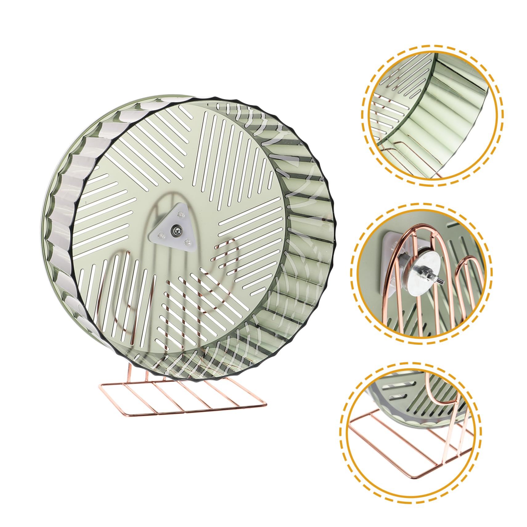 BESPORTBLE Roue Exercice Silencieuse pour Hamster Roue Compacte pour Rat Accessoire De Cage pour Chinchilla