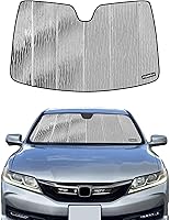 Vista 19 de Parasol de parabrisas para Honda Accord Sedan 2013-2017 sin luces altas automáticas - AstraGuard