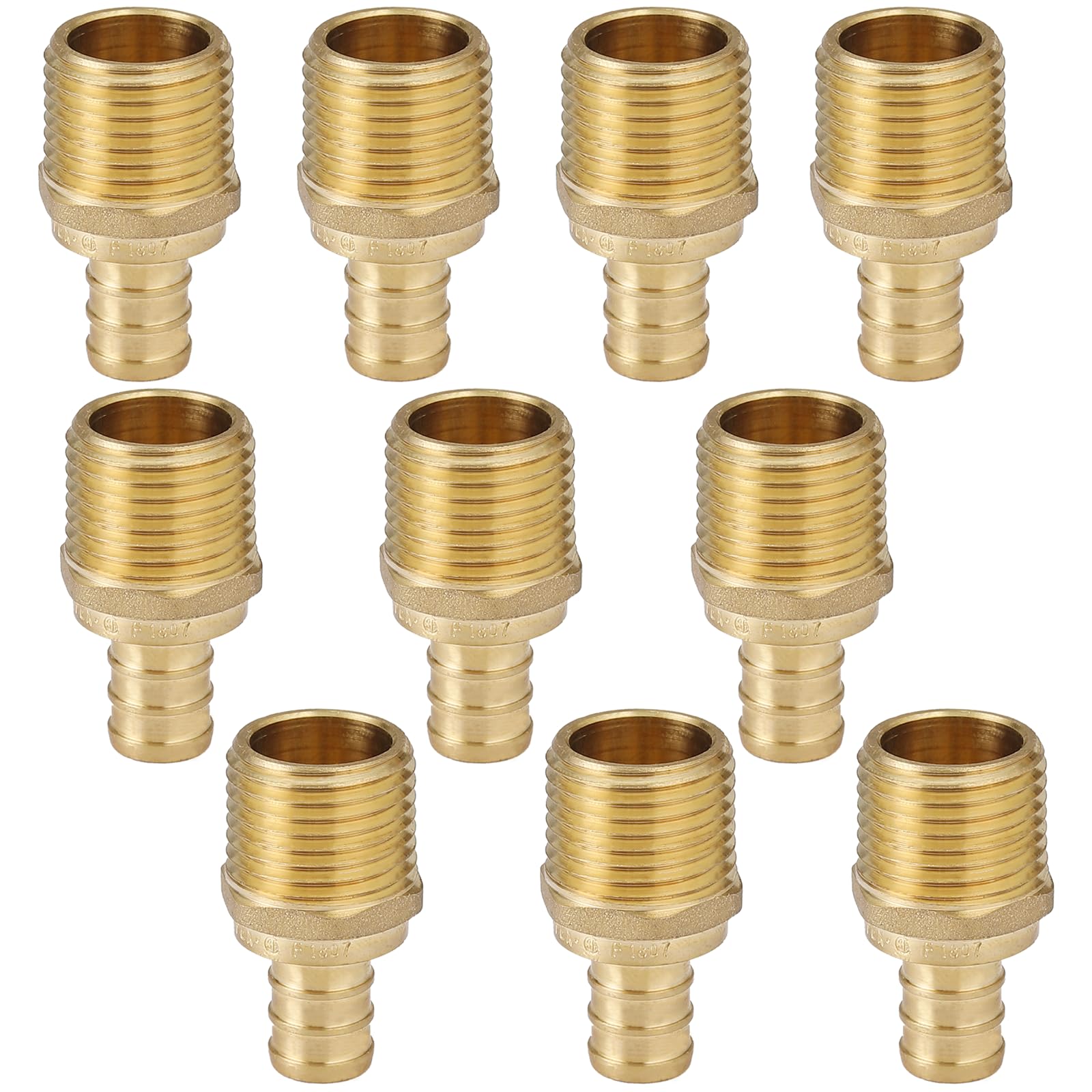 HeSun PEX Brass Male Adapter