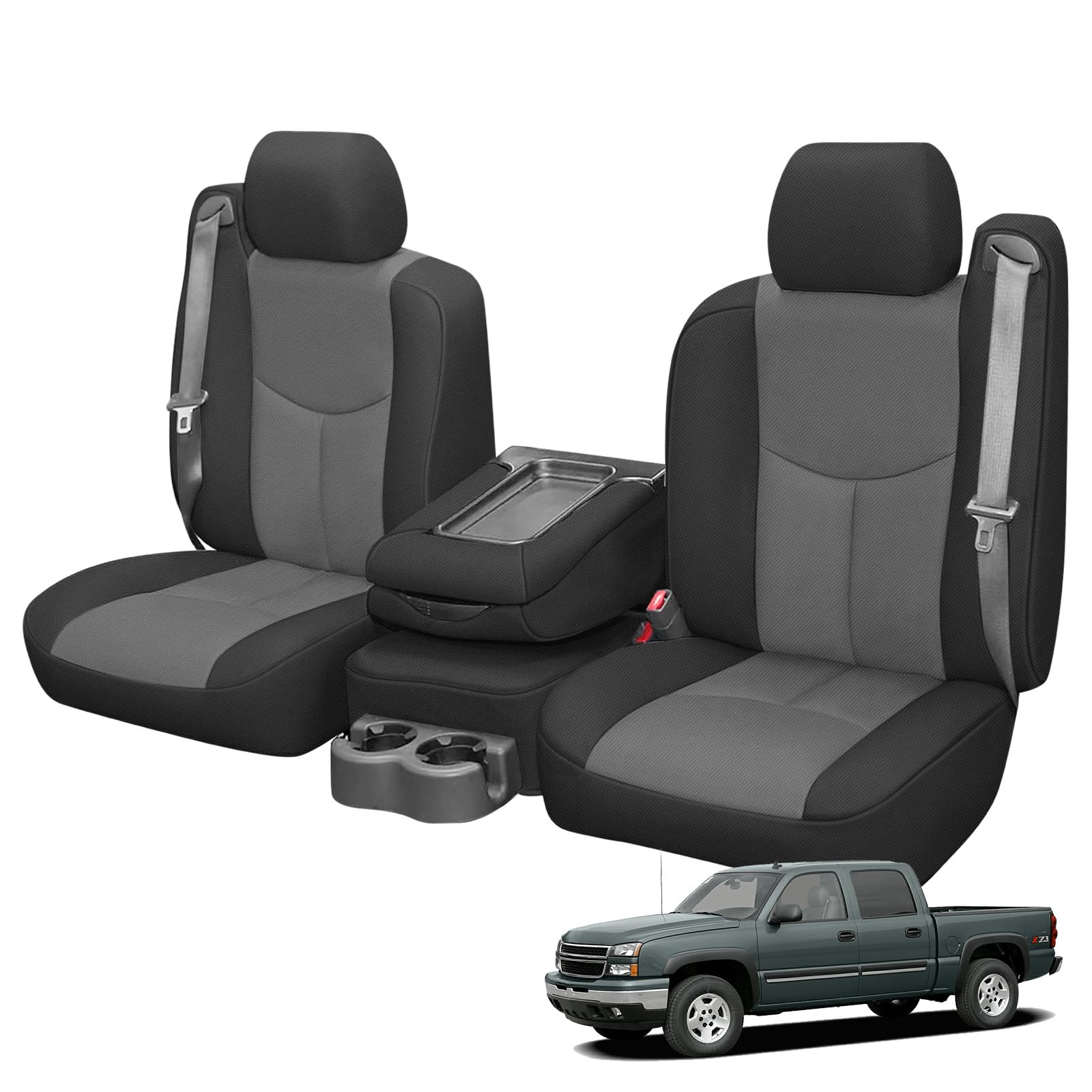 Kistrba Knitted Fabric Seat Covers