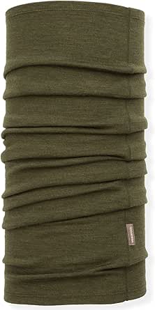 MERIWOOL 100% Merino Wool Ski Neck Gaiter Winter Neck Warmer for Women and Men