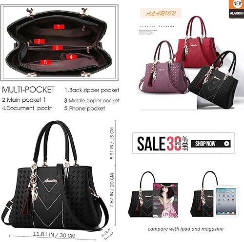 Miniatura 4 de ALARION - Bolsos de mano y de hombro para mujer, carteras y bolsos de diseño