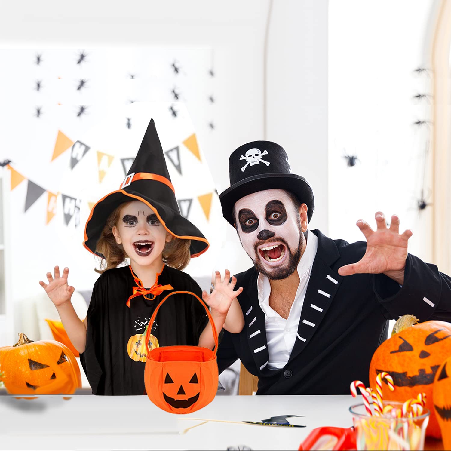 Halloween Fledermaus Kostüm Set Für Kinder – Umhang Mit Hut, Für Größen 90-150cm, Aus Strickstoff