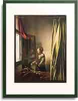 Amazon.co.jp: ヨハネス・フェルメール Johannes Vermeer 「窓辺