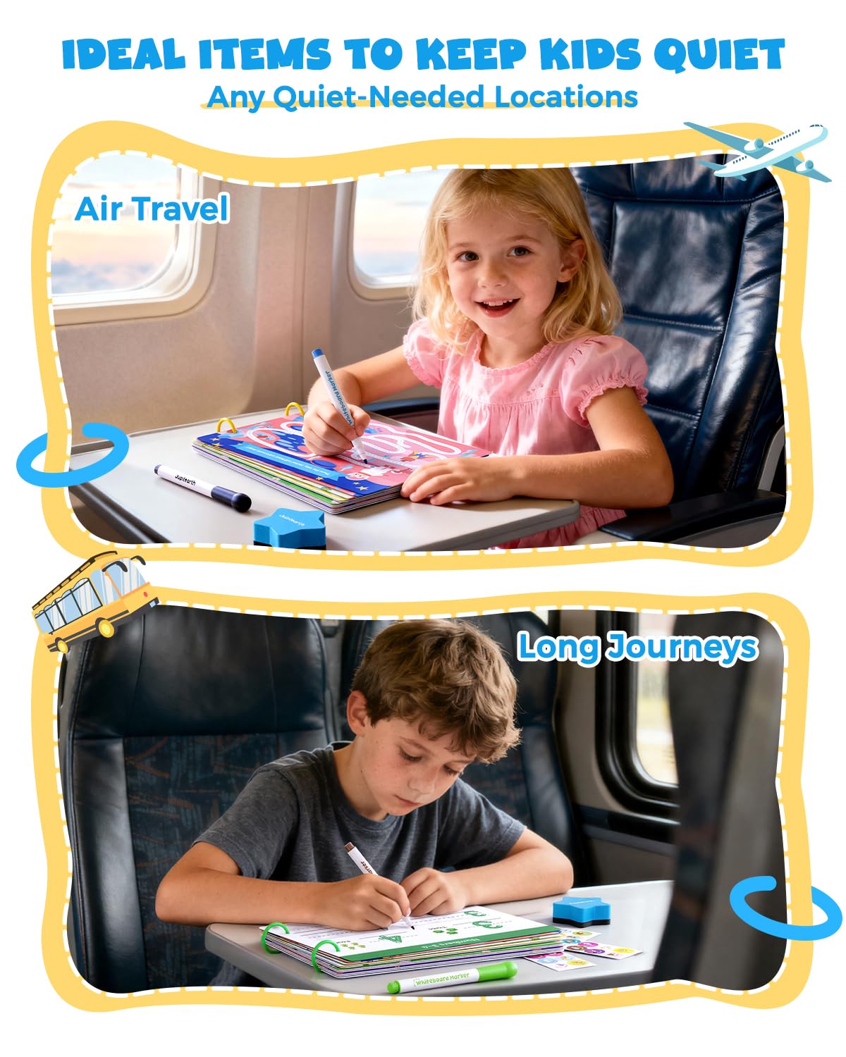 Activités d'apprentissage préscolaire, 54 pages réutilisables, livres de traçage pour enfants de 3 à 5 ans, livre d'activités pour tout-petits, cahiers d'exercices d'écriture pour la maternelle, jouet