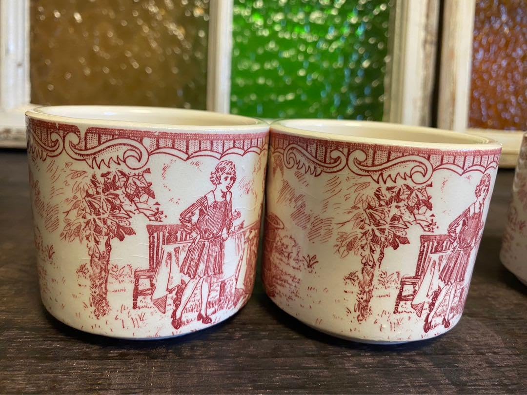 [希少品] Sanyo Japan Hamlet 陶器カップセット 昭和レトロ Amazon.co.jp: カップ&ソーサー セット アンティーク 昭和レトロ