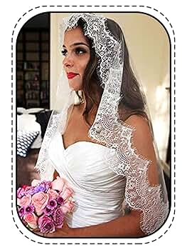 【C15261】VEIL 1.5 LESSON 01 C15261】VEIL 1.5 LESSON 01 Single Tier All Over Lace Floral