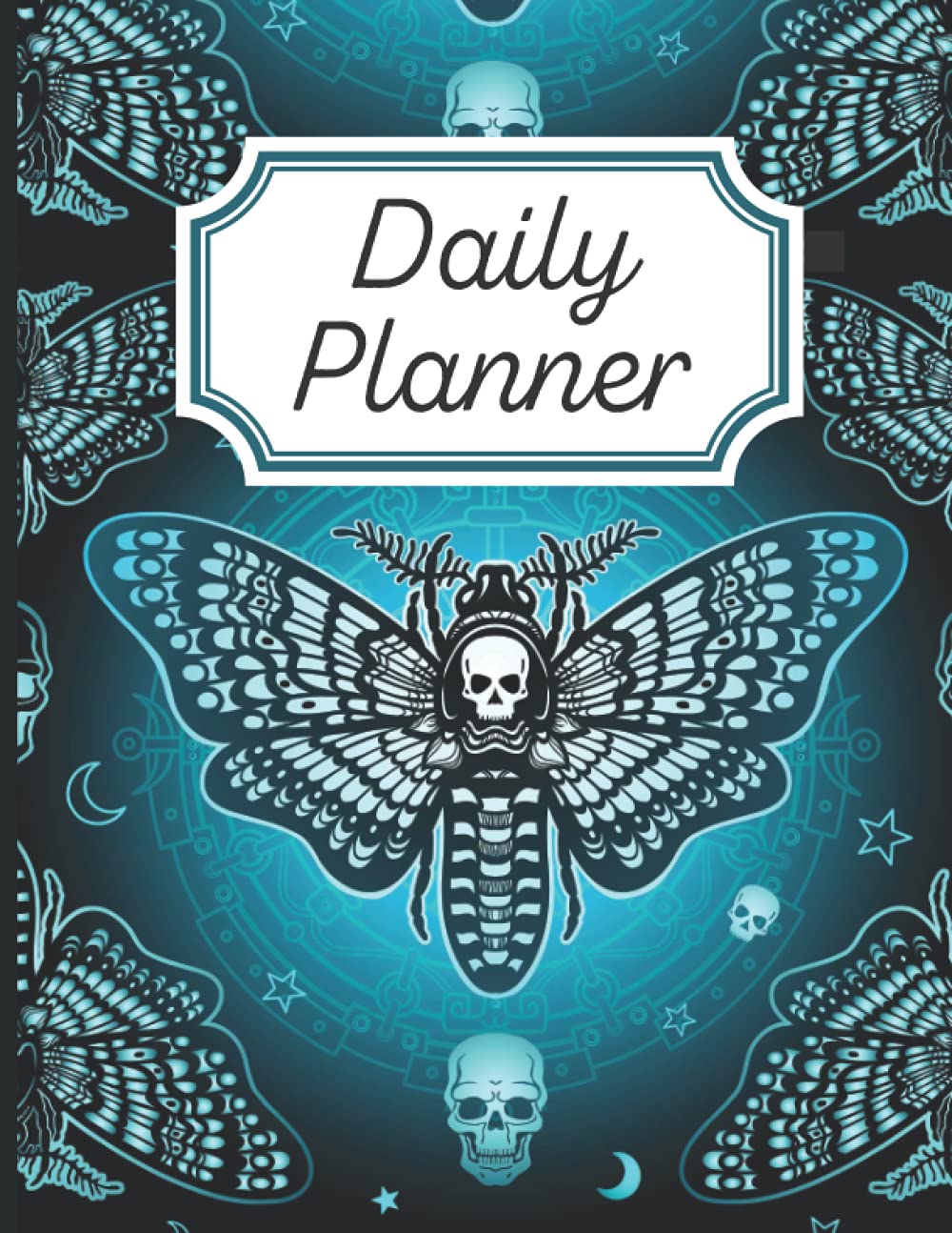 Undated Daily Planner: Death Head Moth | Inspired by The Silence of the Lambs