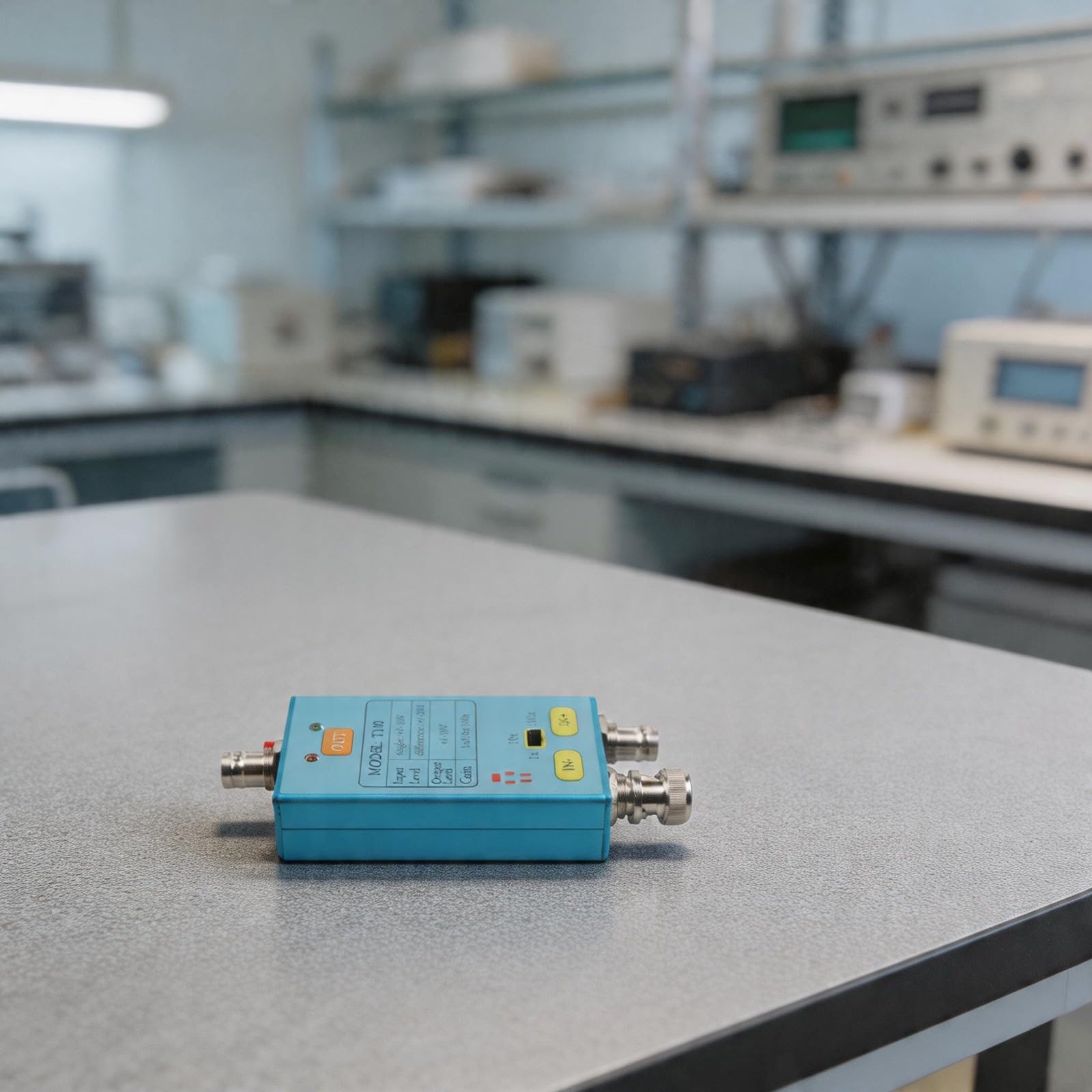 T100 Sonde différentielle pour oscilloscope 1X/10X/100X 100X 10MHz Bande passante USB Rechargeable Faible Signal Amplification Test électronique