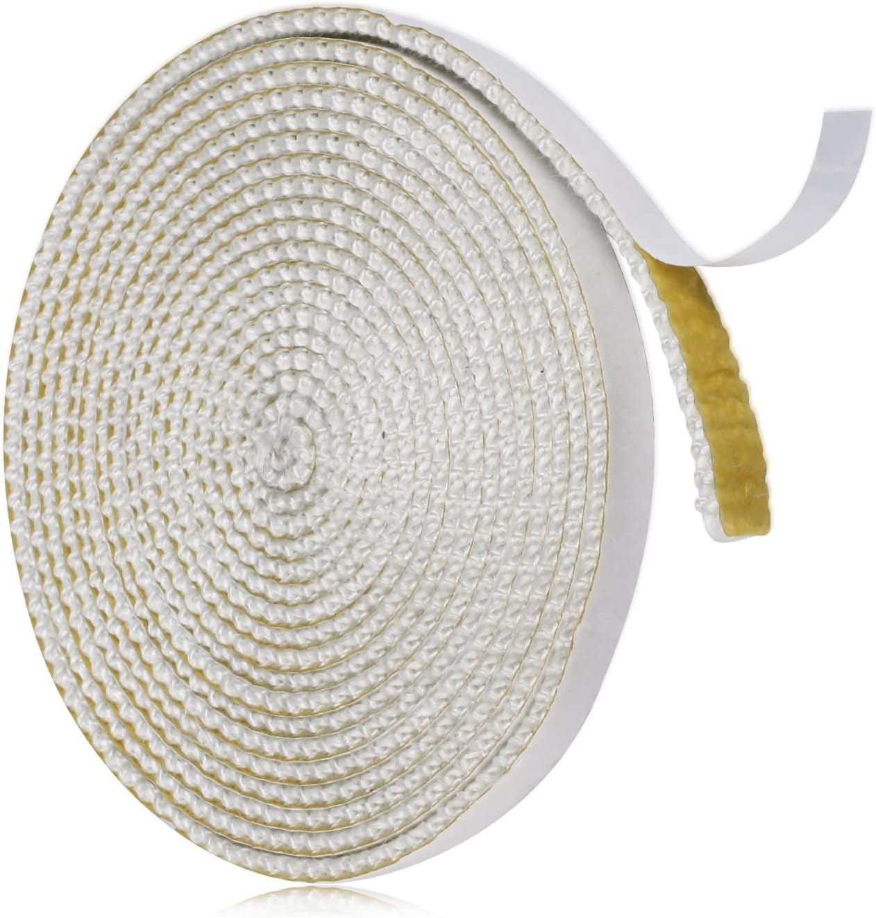 Fireplace Replacement Seal Tape, 10Ft x 0.4inch Heat Resistant Self