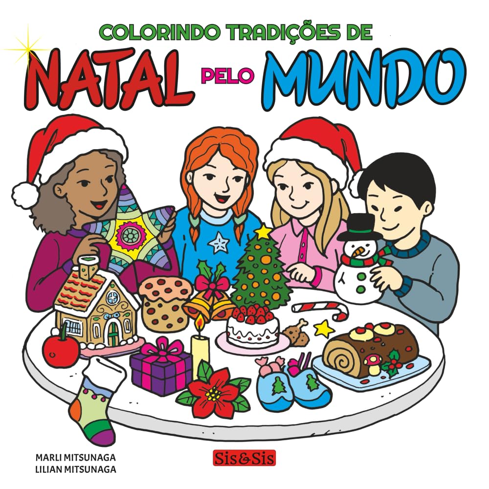 Colorindo Tradições de Natal pelo Mundo