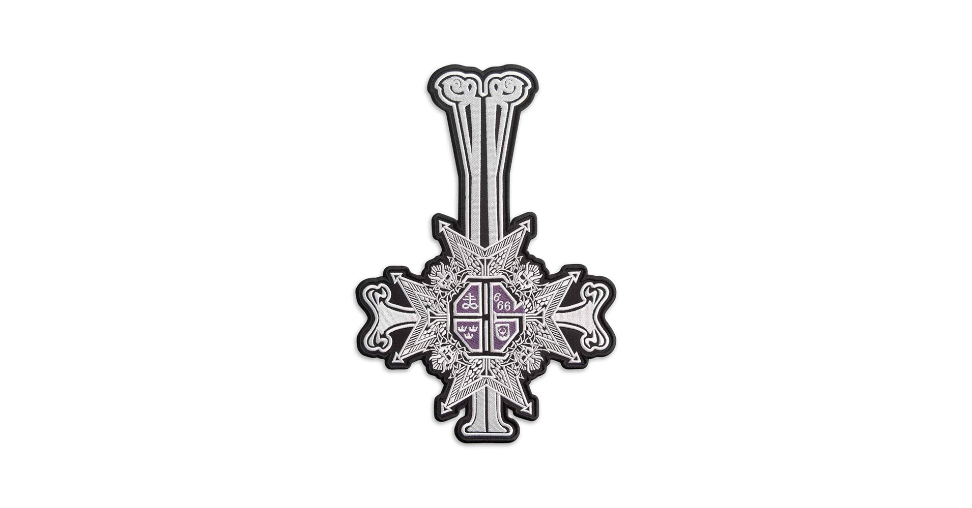 Amazon.com: Ghost BC Papa Emeritus Grucifix Cross Heavy