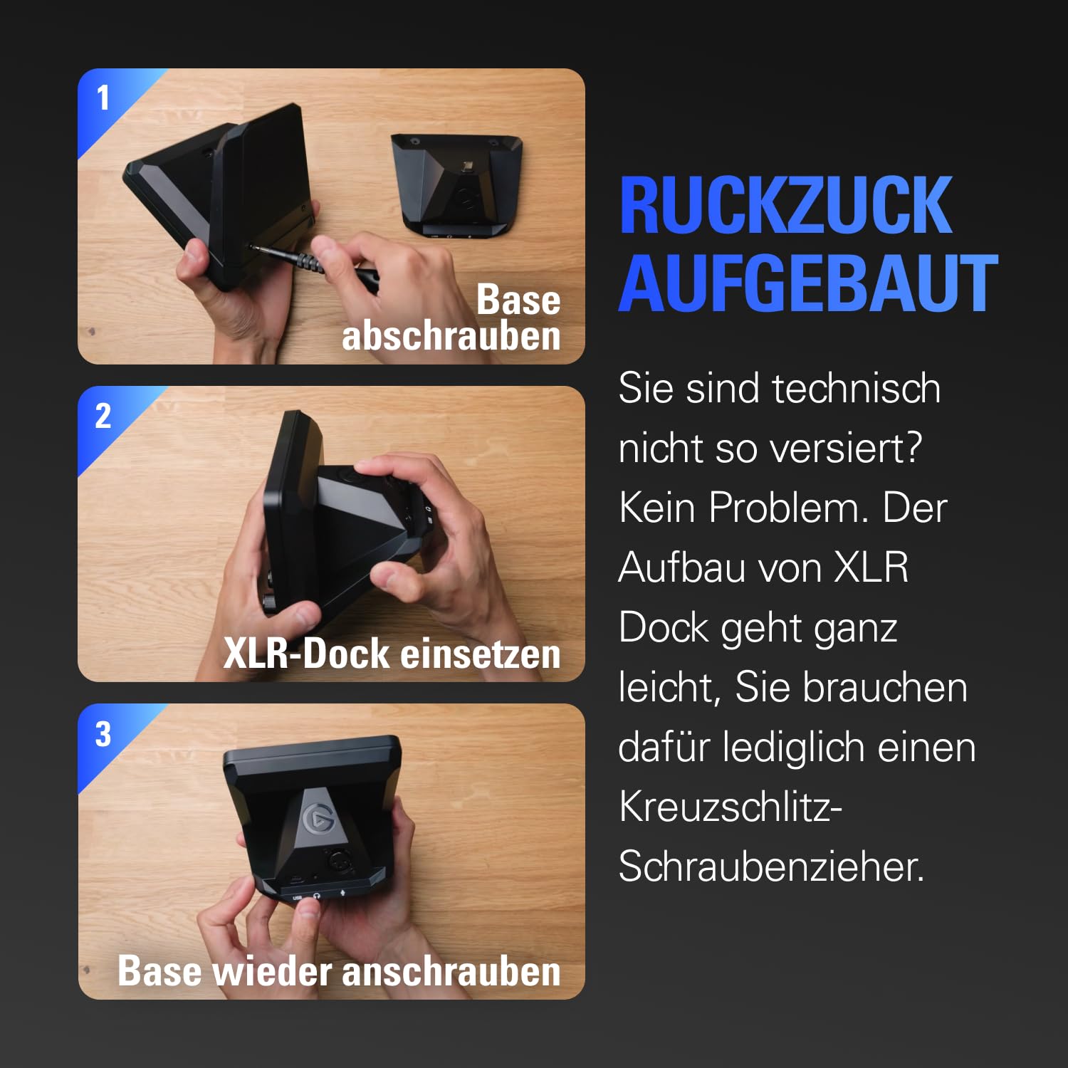 Elgato XLR Dock MK.2 Audio-Interface für Stream Deck +