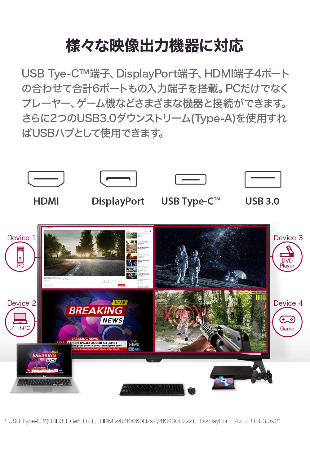 Amazon.co.jp: 【Amazon.co.jp限定】LG モニター ディスプレイ  