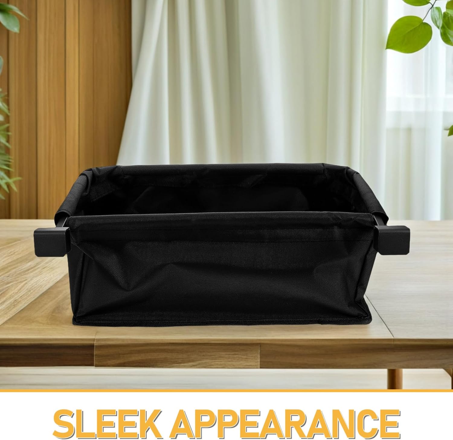 KOMBIUDA Portable Camping Wagon Rear Pocket Organizer Detachable Utility Storage Bag for Garden Cart Waterproof Folding Wagon Accessory for Outdoor Use