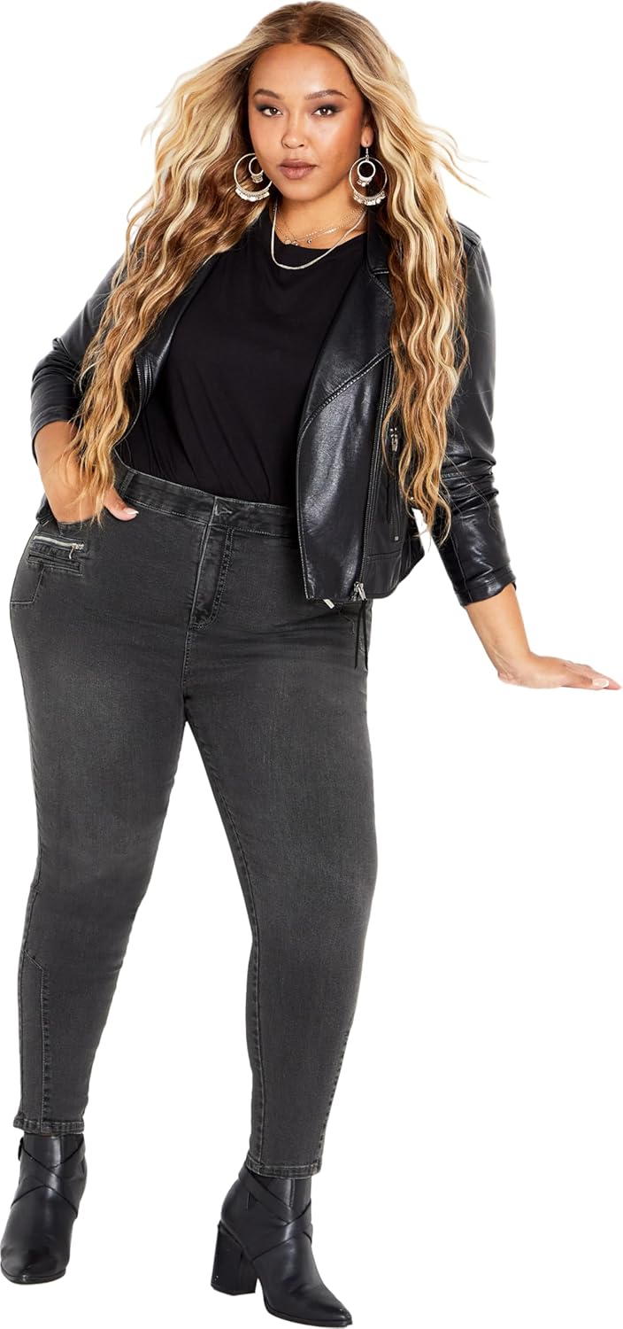 Women’s Plus Size Jean-Wild Beauty