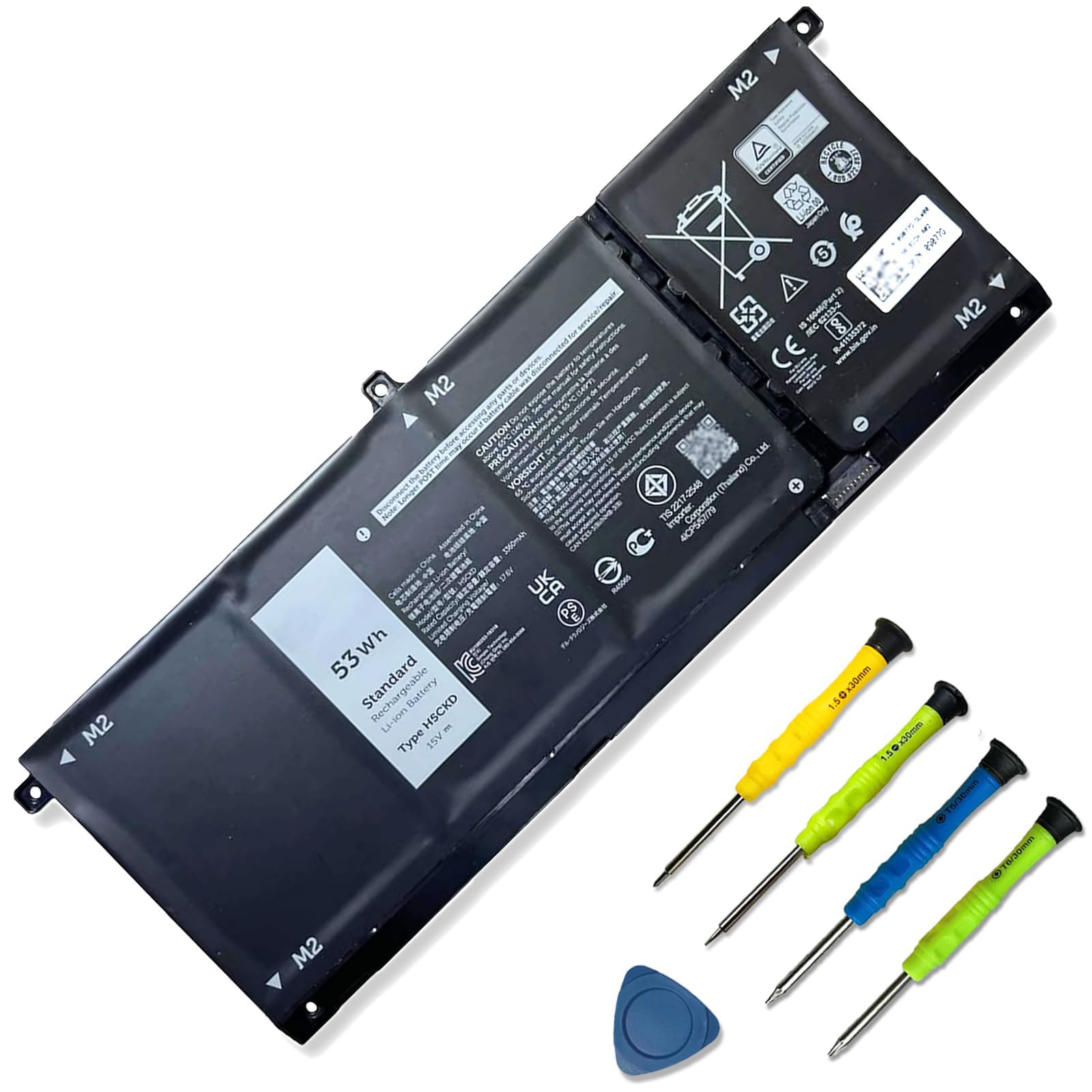 Amazon.com: SUNNEAR H5CKD Laptop Battery Replacement for Dell