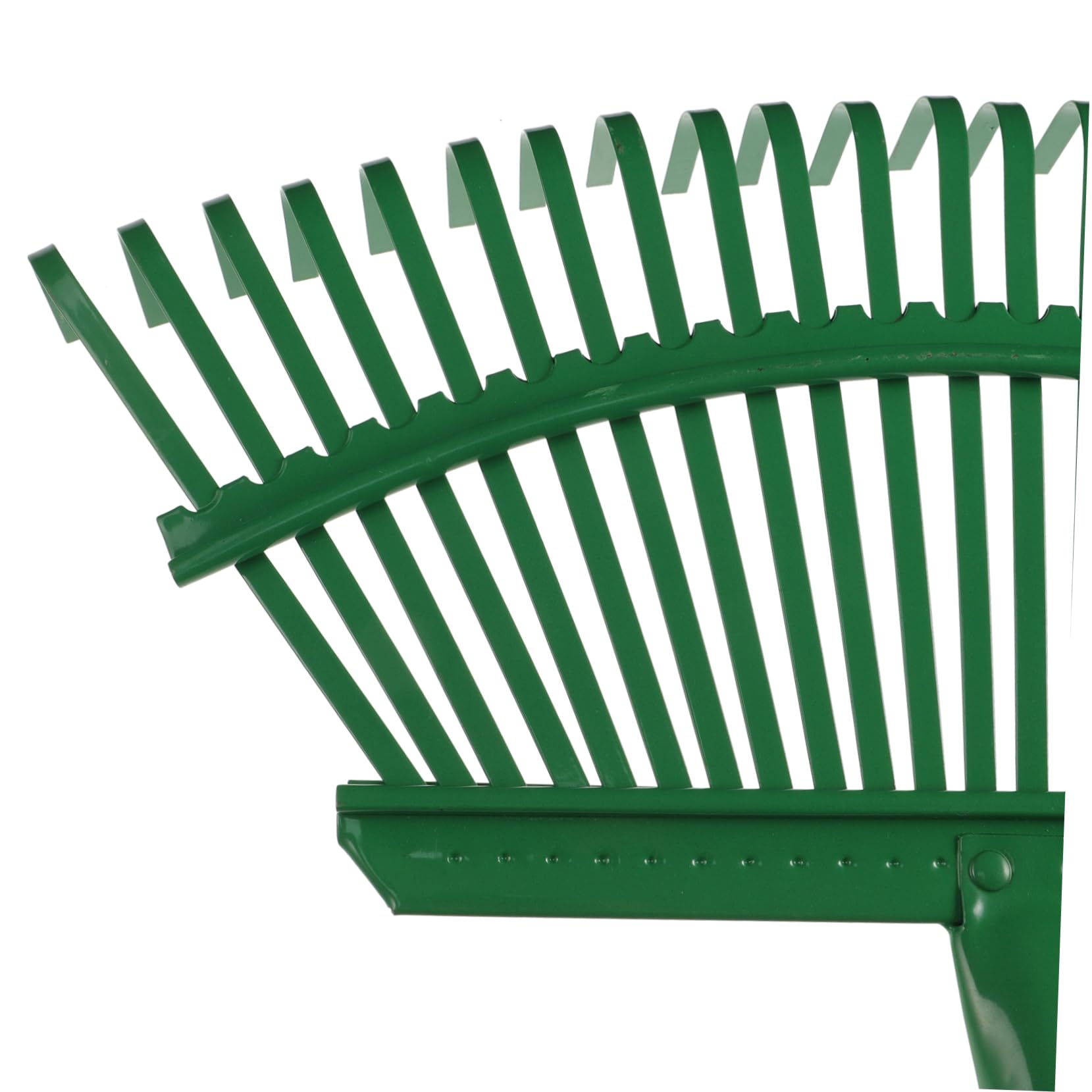UPKOCH Gartenrechen Laubharke Handrechen Metall 25 Zähne Robuster Laubbesen Gartenlaubrechen für Pflanzen Gemüse Obstbäume Terrasse Rasenpflege