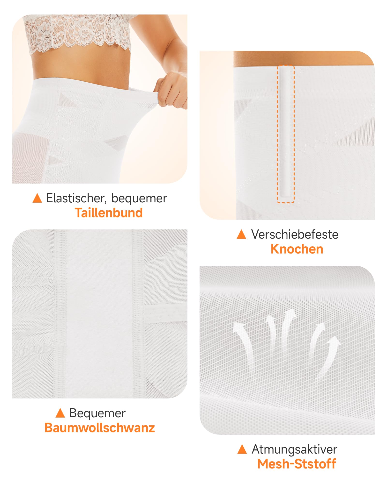 YADIFEN Bragas para mujer, moldeador de cintura alta, ropa interior con control de abdomen, transpirable, moldeador de figuras, para vestidos y uso diario