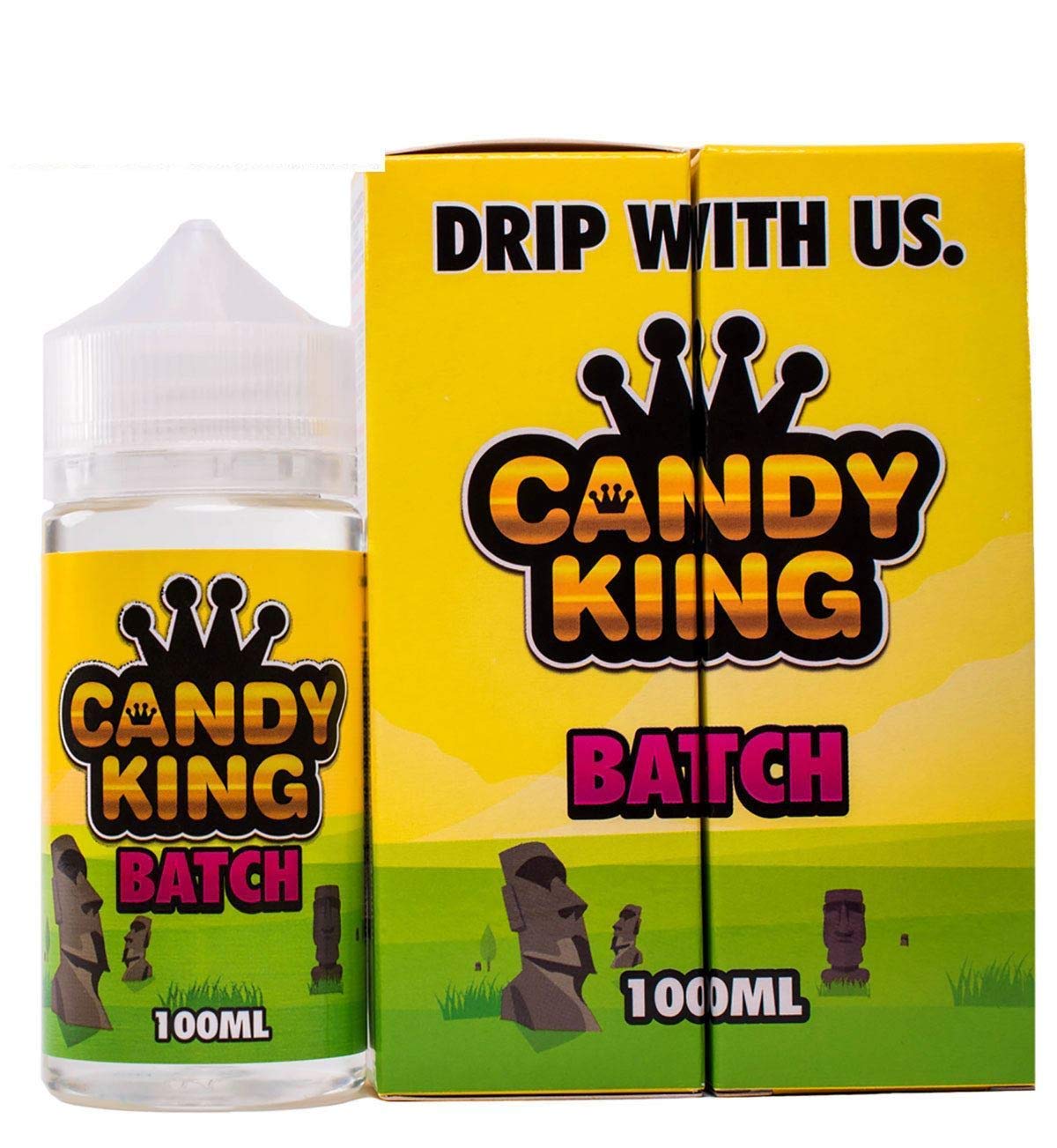 Candy King E Liquid E Juice Vape Juice Ecig Saveur Parfum Sans Nicotine 100  ml Liquide Vape Juice E Cigarettes Liquide : Amazon.fr: High-Tech