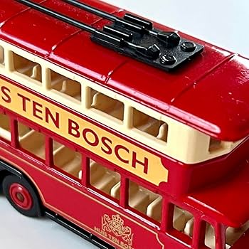 英国製 二階建てバス模型+電話ボックス ピンテージセット」 子供