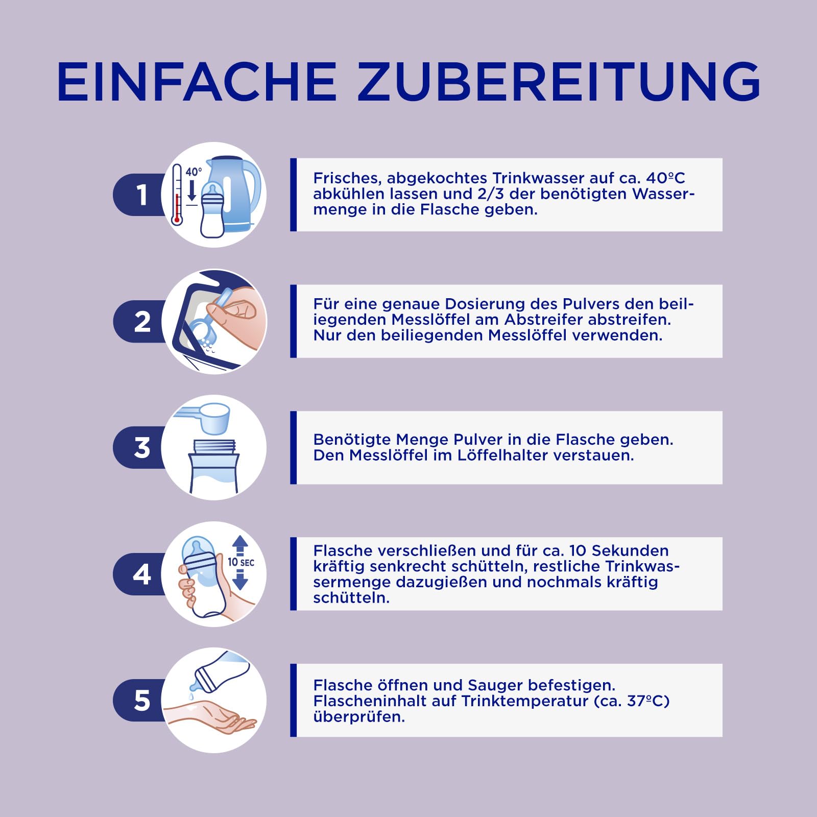 Aptamil HA 2 – Anschlussnahrung nach dem 6. Monat, Mit Omega 3 & 6, DHA, ARA & ALA, Nur Laktose, Ohne Palmöl, Babynahrung, Milchpulver, 1x 800g (Packung mit 4)