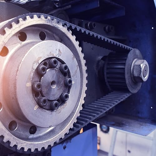 Miniatura 6 de 2 piezas 2GT Polea tensora de 0.118 in de diámetro de 0.512 in de diámetro. Correa dentada de aluminio sin dientes para cinturón de 0.236 in de