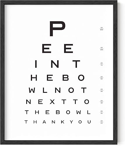 Miniatura 161 de HAUS AND HUES Decoración Divertida de Baño – Arte de Pared de Barba y Mullet, Letrero Humorístico de Baño, Impresión de Pared Divertida para Baño o