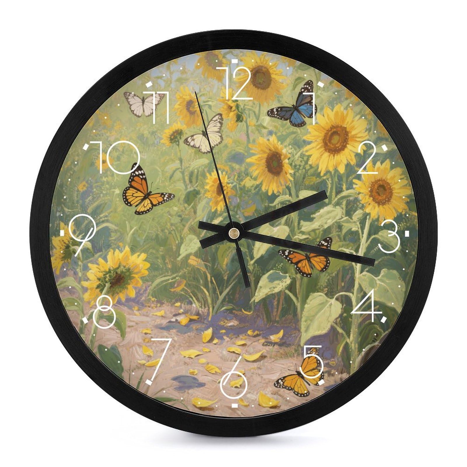 Horloge murale numérique pour chambre résolvant le problème des tics-tacs