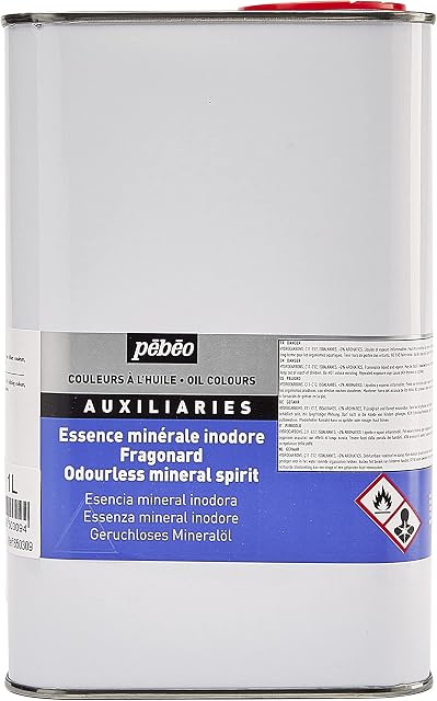 PEBEO 650309 1 Litre Odourless Mineral Spirit, Transparent