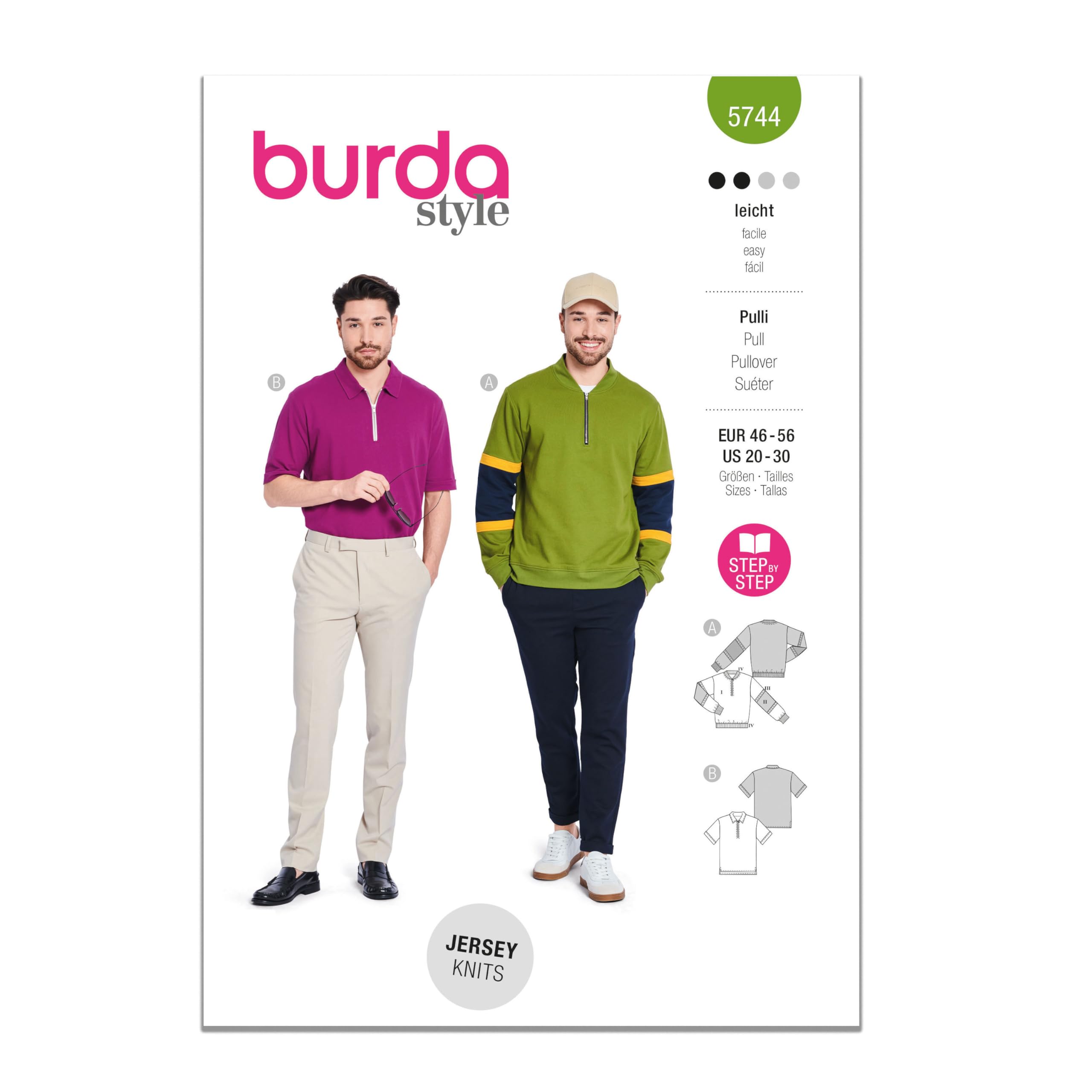 Burda Paper Sewing Pattern 5744