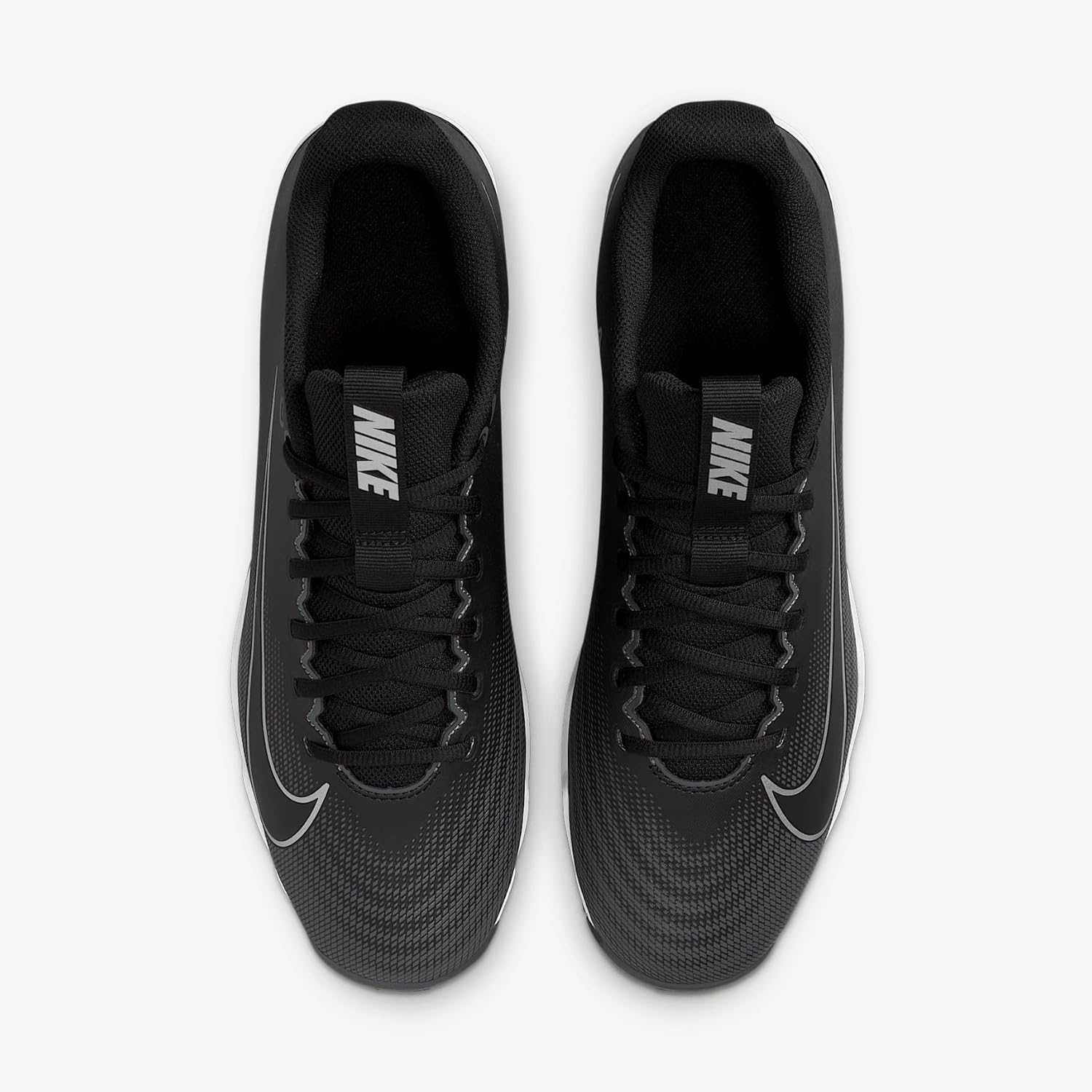 Nike Vapor Shark 3 Football Cleats (FB3304-002, Black/Dark Grey/White/Black) - Image 4