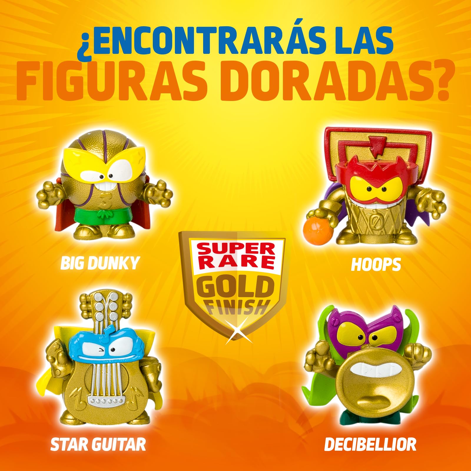 SUPERTHINGS KAZOOM Power Warriors – One Pack. 25 Sobres con Figuras coleccionables. Figuras Regulares, Efecto Metalizado, Plateadas, Doradas y el UR. Cada sobre Contiene 1 Superthings Sorpresa - 4