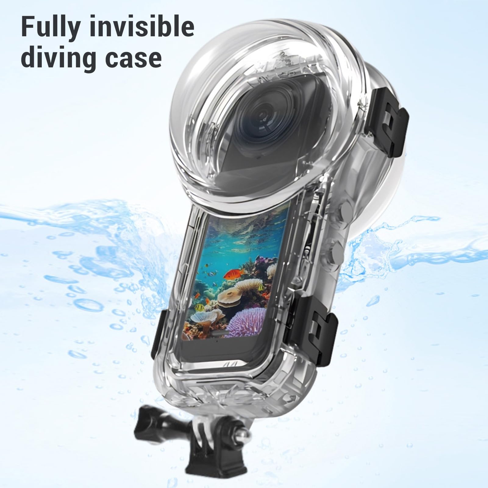 Tbest Custodia Subacquea Impermeabile per Fotocamera Panoramica X5 per Immersioni Subacquee a una profondità di 60 M