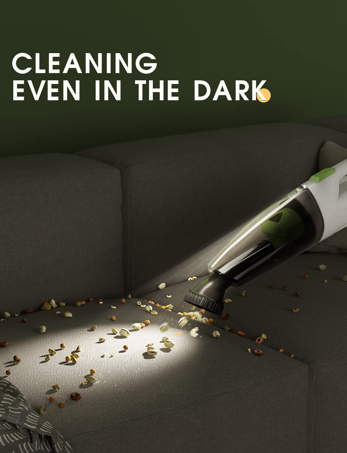 Buy Handheld Vacuum Cleaner, Cordless Powerful Suction Vacuum