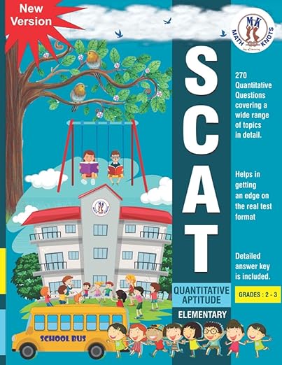 SCAT Quantitative Aptitude Grades 2 - 3