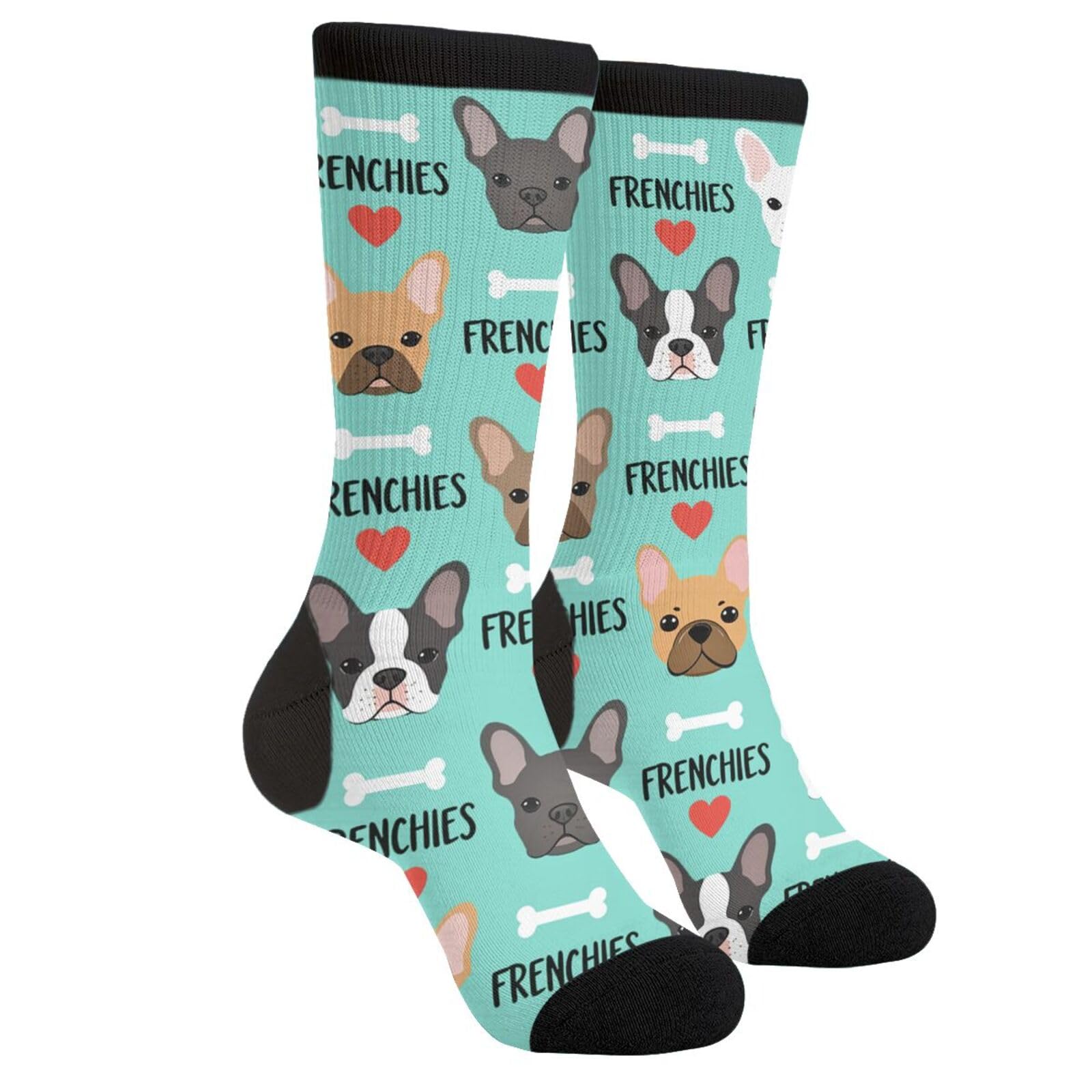 YISHOW Men's Women's Crew Socks Funny Crazy Novelty Socks Gift