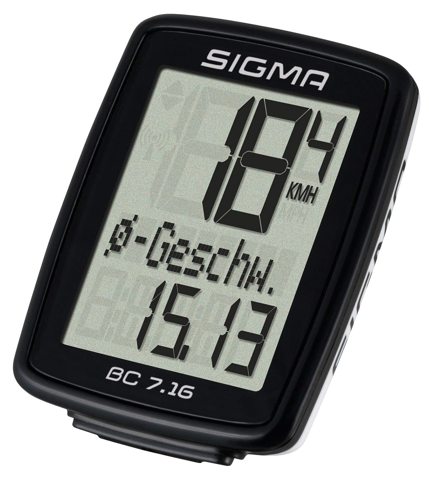 SIGMA BC 7.16 Wired Bicycle Computer Speed, Distance, Ride Time