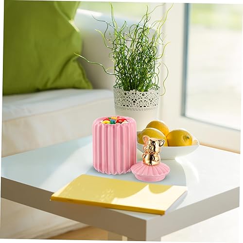 Miniatura 8 de SHOWERORO Tanque de almacenamiento de cerámica, tarro de almacenamiento de café, tarro de almacenamiento de té, tarro de almacenamiento de cocina,