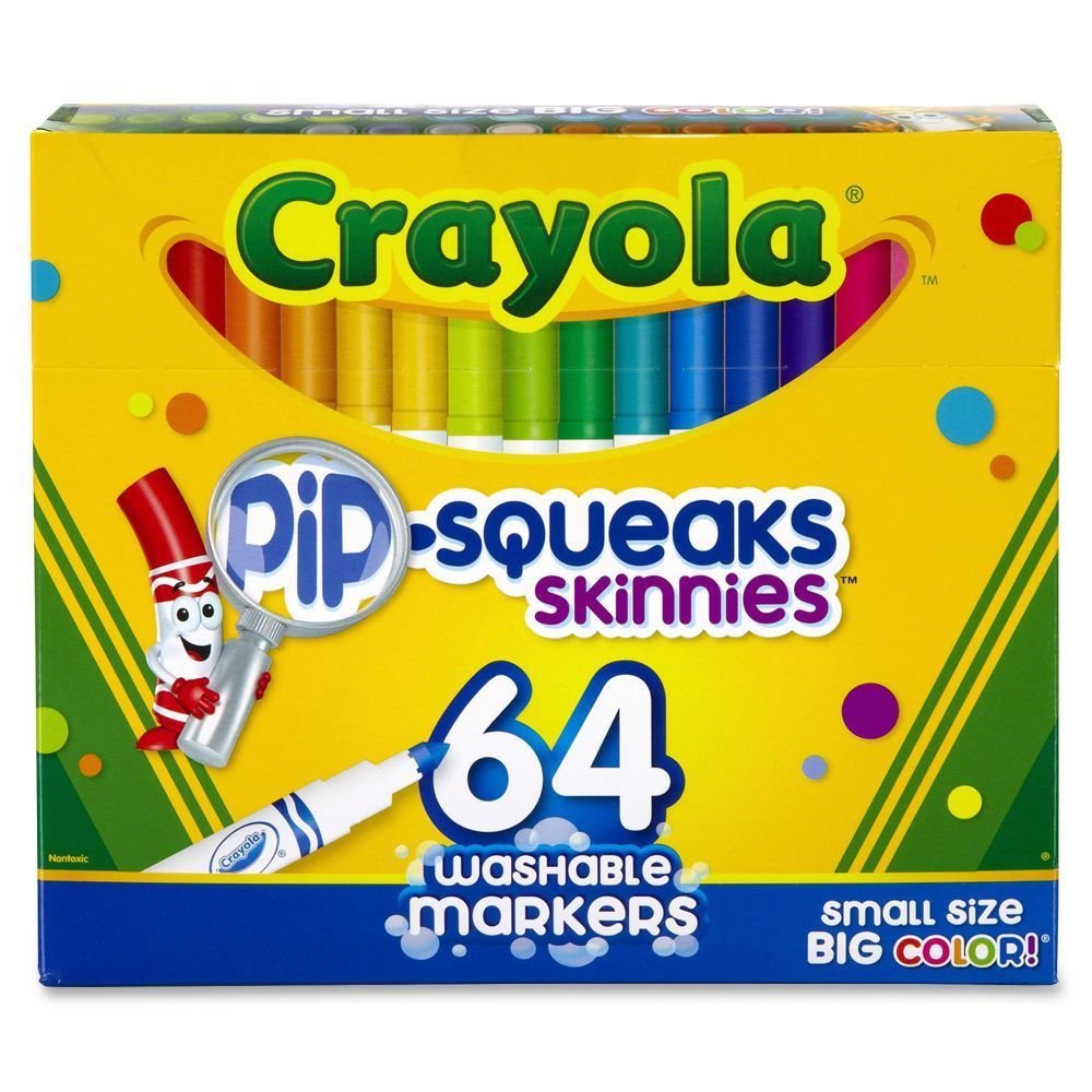 Crayola Pip-Squeaks Washable Markers - CYO588764 supplier_officesupply